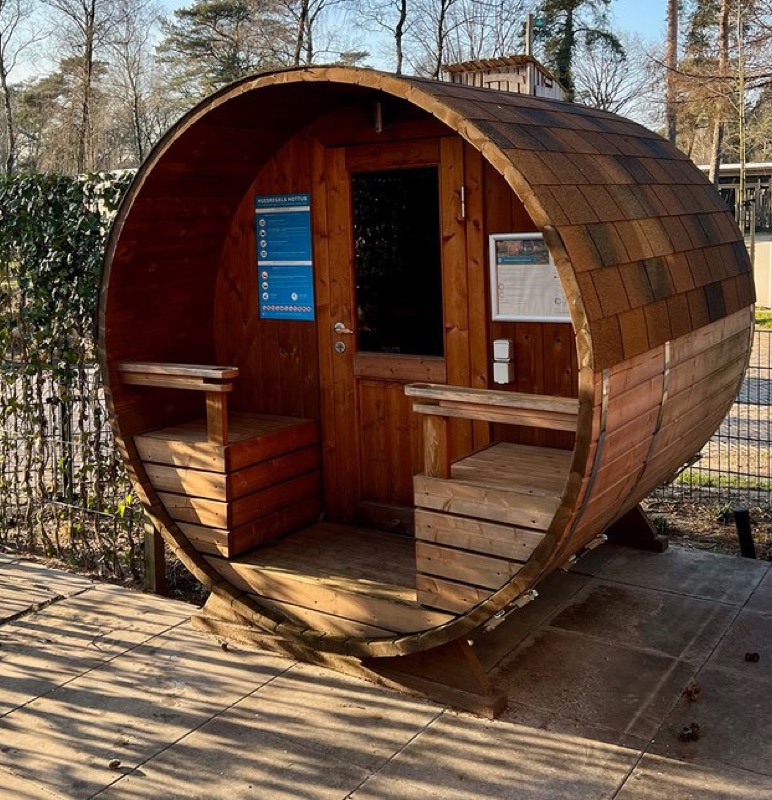 Privé sauna voor 4 personen